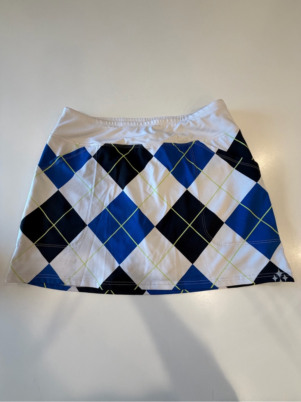 JoFit Argyle Tennis or Golf Skort Size M